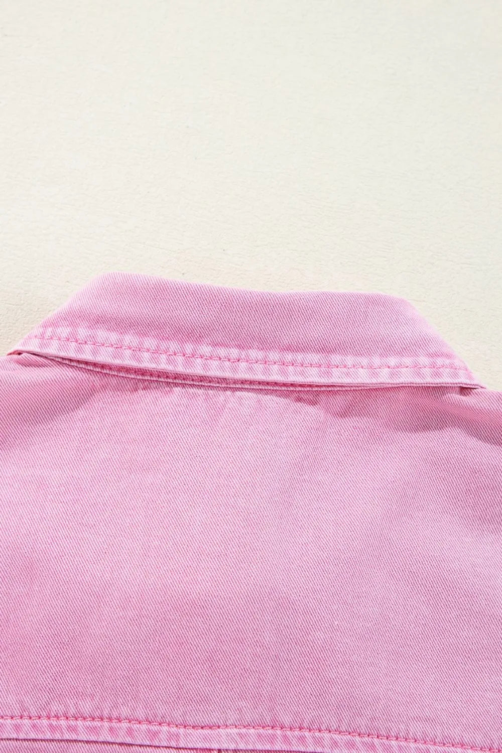 Button Down Short Sleeve Denim Dress - Women / Jeans & Denim by Trendsi | Available at Handbags Specialist Headquarter