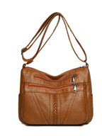 PU Leather Adjustable Strap Shoulder Bag - Shoulder Bags by Trendsi | Available at Handbags Specialist Headquarter