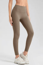 Wide Waistband Sport Leggings - Leggings by Trendsi | Available at Handbags Specialist Headquarter
