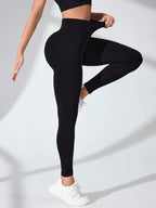 High Waist Active Leggings - Leggings by Trendsi | Available at Handbags Specialist Headquarter