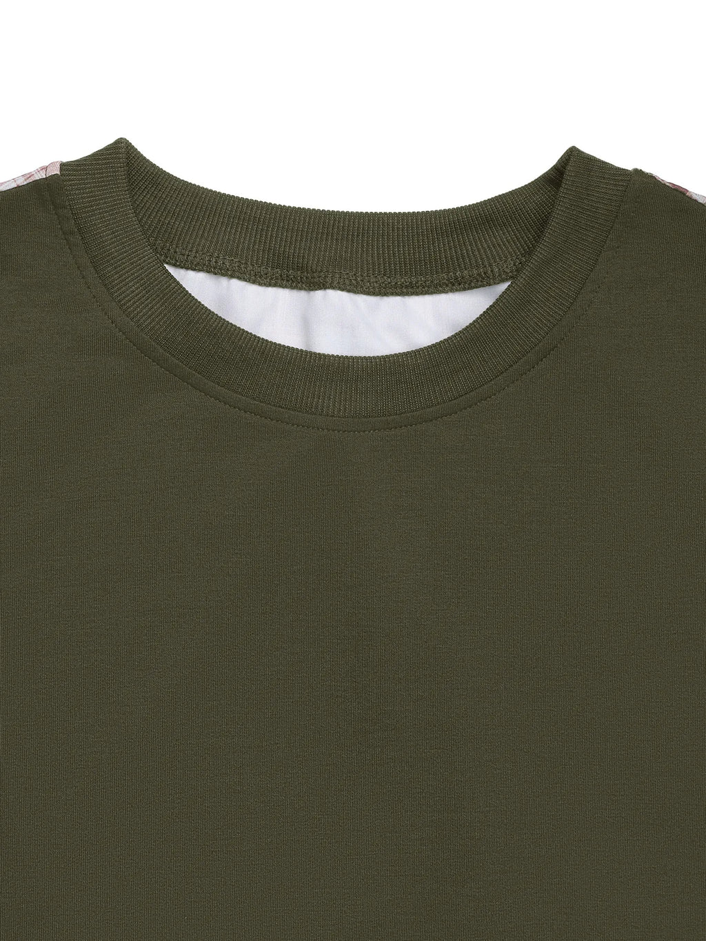 Plaid Long Sleeve Sweatshirt - Tops by Trendsi | Available at Handbags Specialist Headquarter