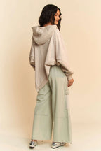 Davi & Dani Lace Patchwork Bottom Opening Adjustable Pants - Women Pants by Trendsi | Available at Handbags Specialist Headquarter