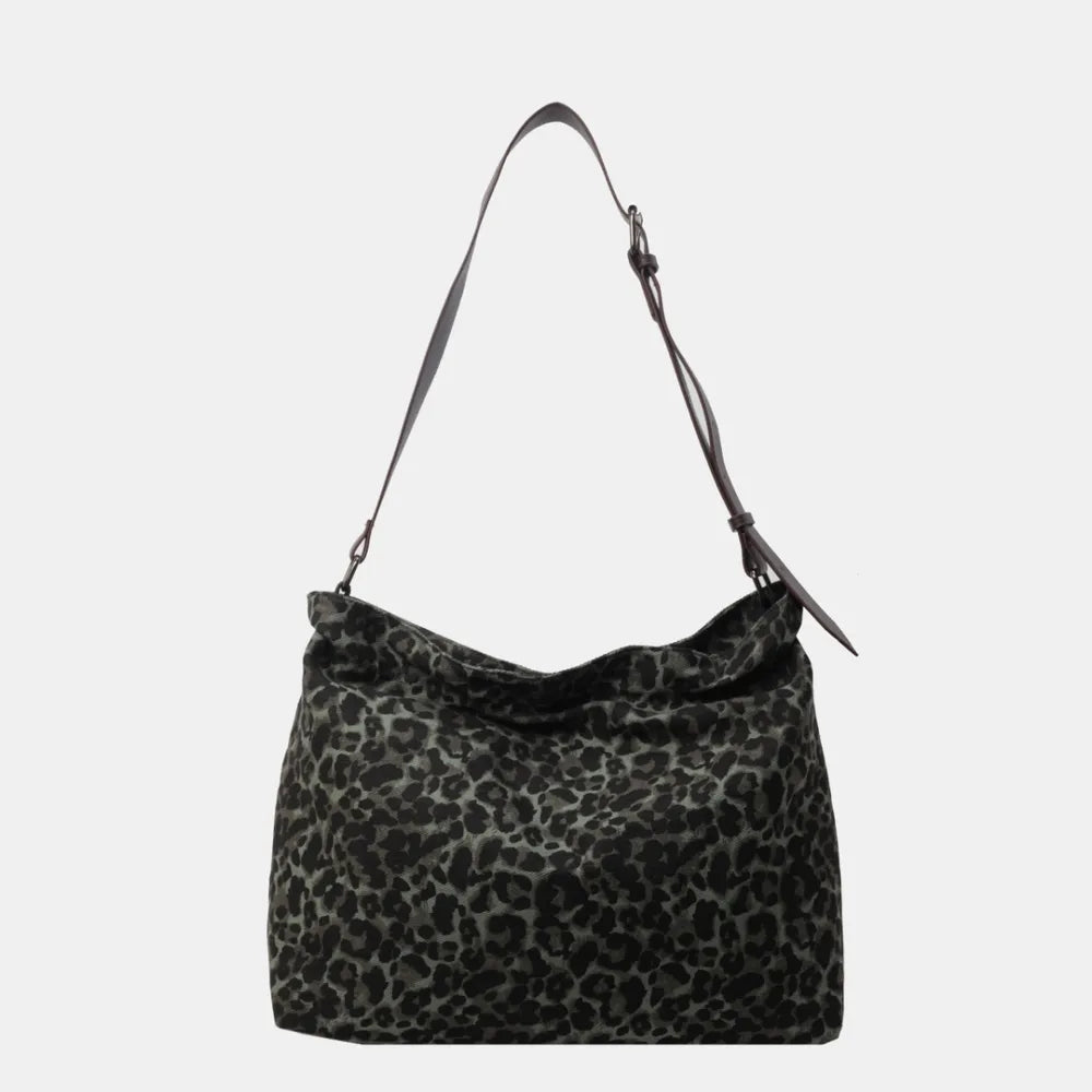 Leopard Adjustable Strap Tote Bag - Tote Bag by Trendsi | Available at Handbags Specialist Headquarter