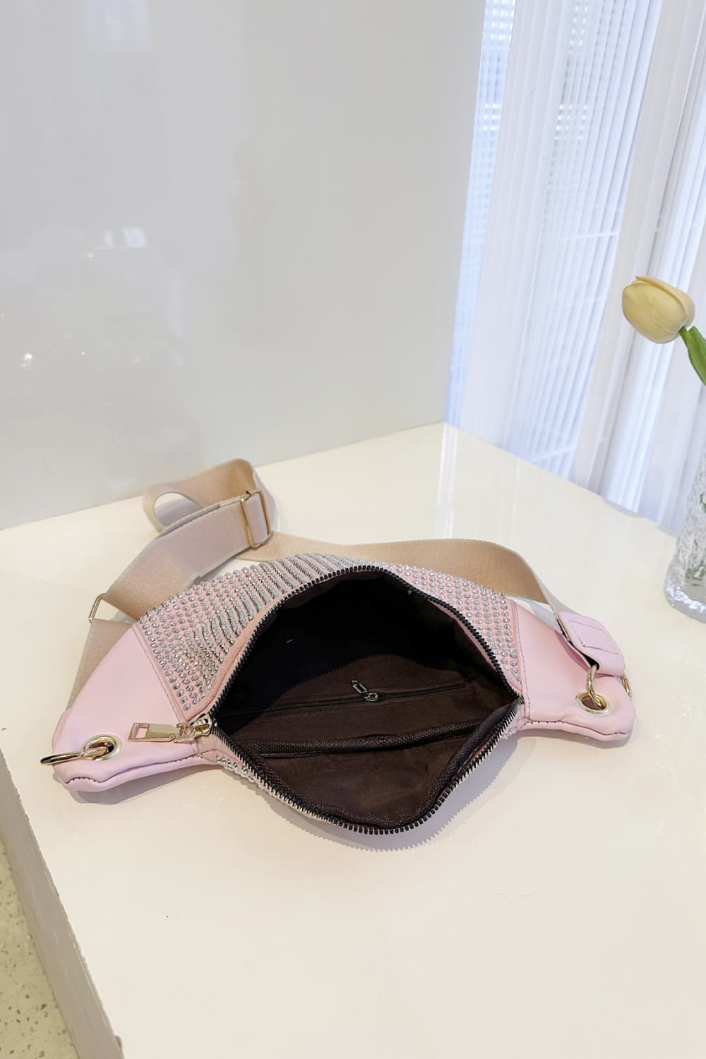 PU Leather Sling Bag - Crossbody Bag by Trendsi | Available at Handbags Specialist Headquarter