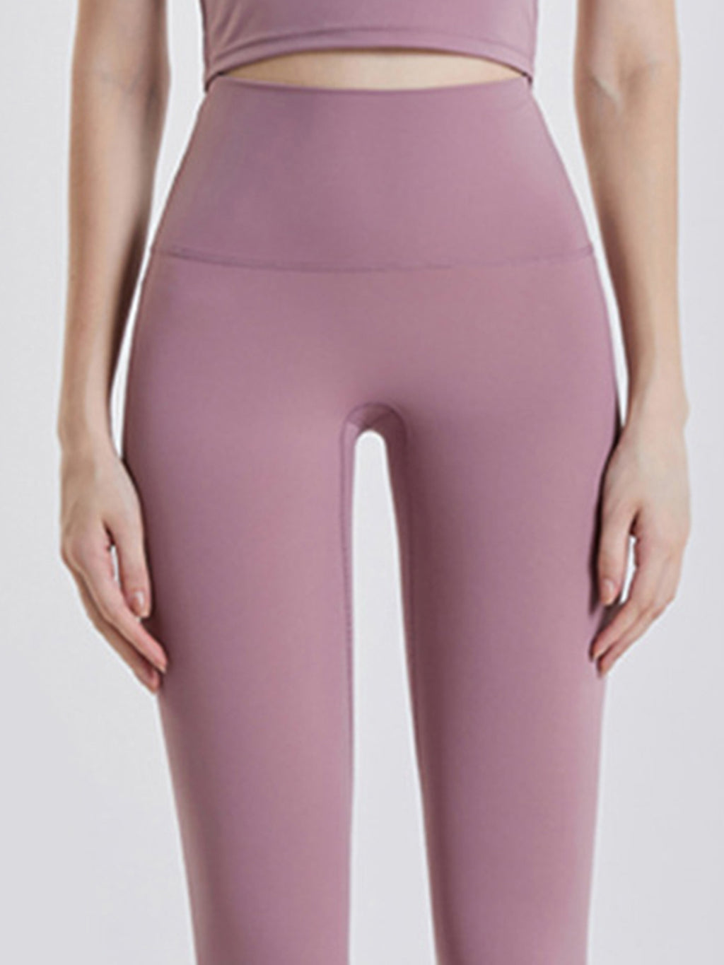 Wide Waistband Sports Leggings - Leggings by Trendsi | Available at Handbags Specialist Headquarter