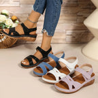 Open Toe Wedge Sandals -  by Trendsi | Available at Handbags Specialist Headquarter