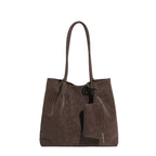 Svelte Suede: Women's Luxe Shoulder Bag