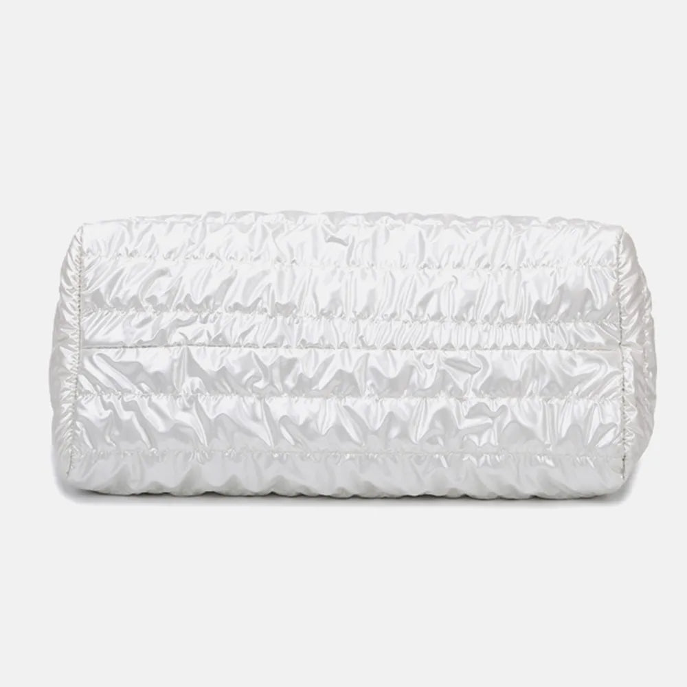 Quilted Nylon Oversize Travel Bag - travel-bag by Trendsi | Available at Handbags Specialist Headquarter