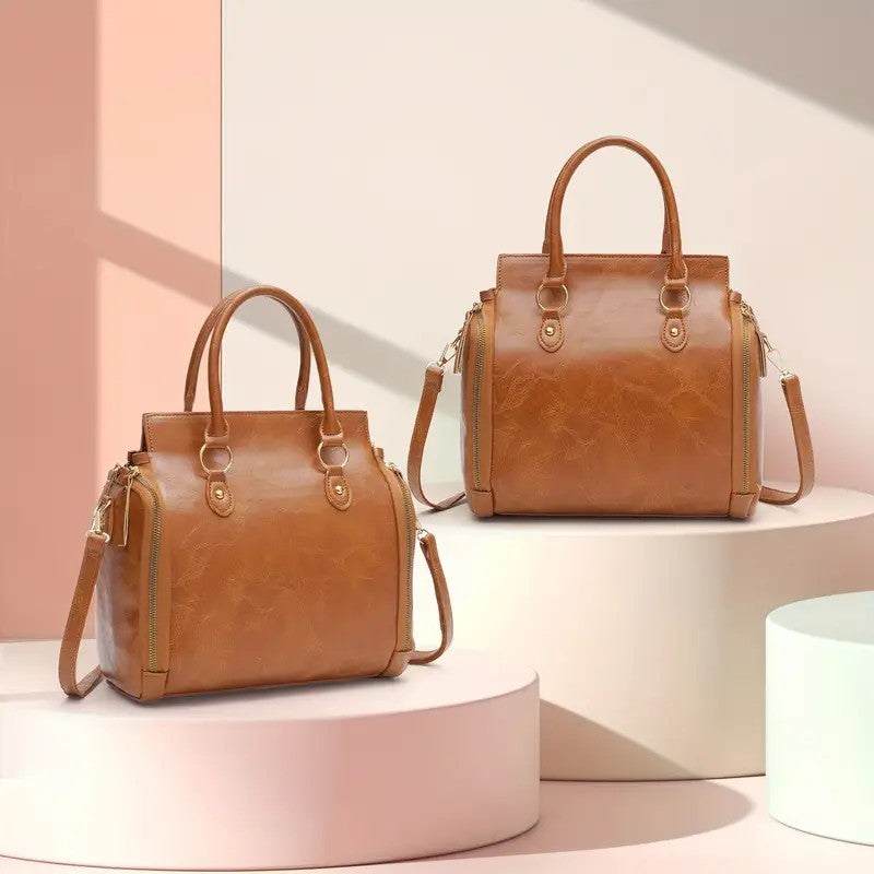 ChicVersa Women's Leather Shoulder & Handbag - Bags and handbags by Trendsi | Available at Handbags Specialist Headquarter