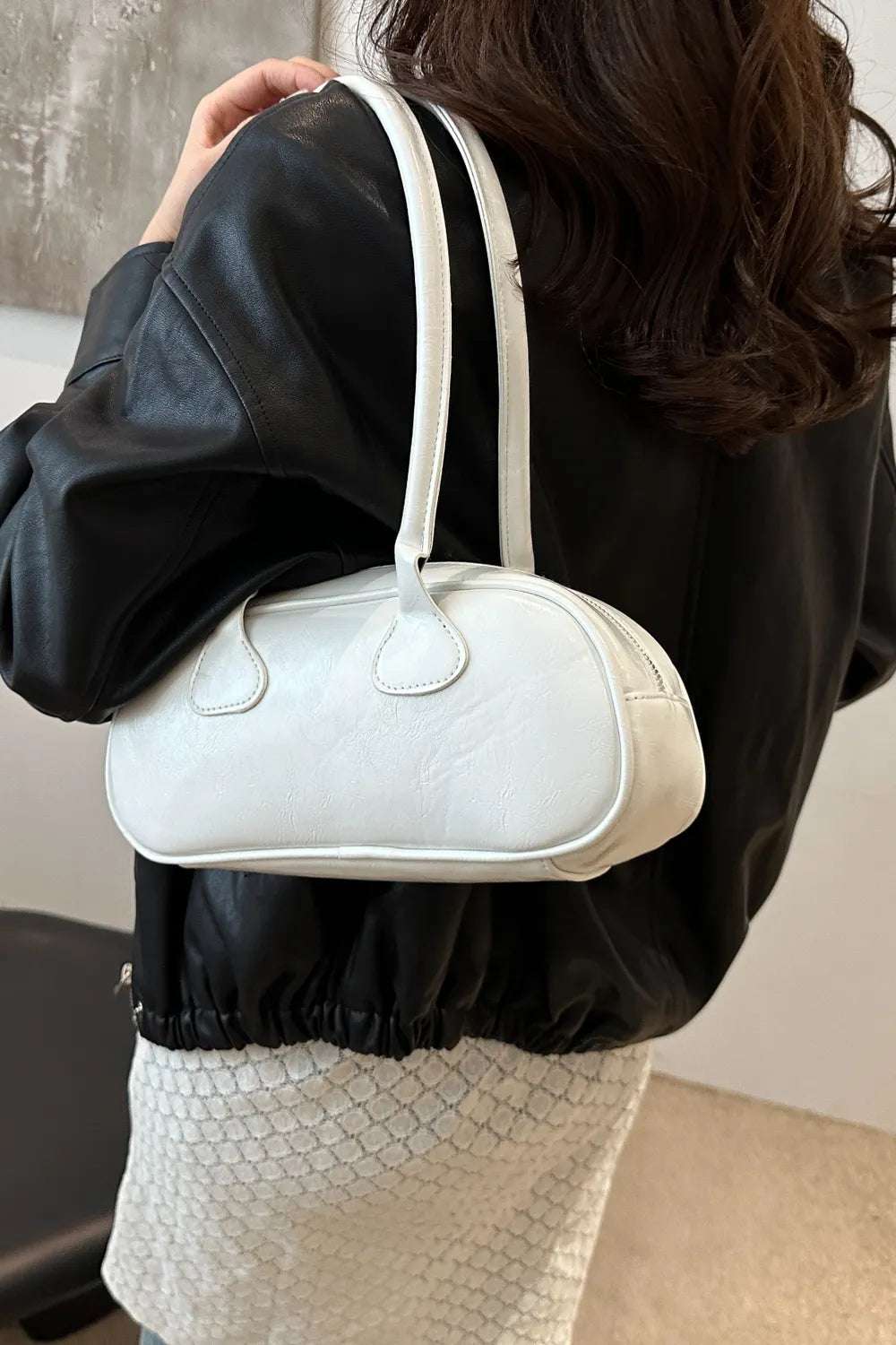 PU Leather Shoulder Bag - Crossbody Bag by Trendsi | Available at Handbags Specialist Headquarter