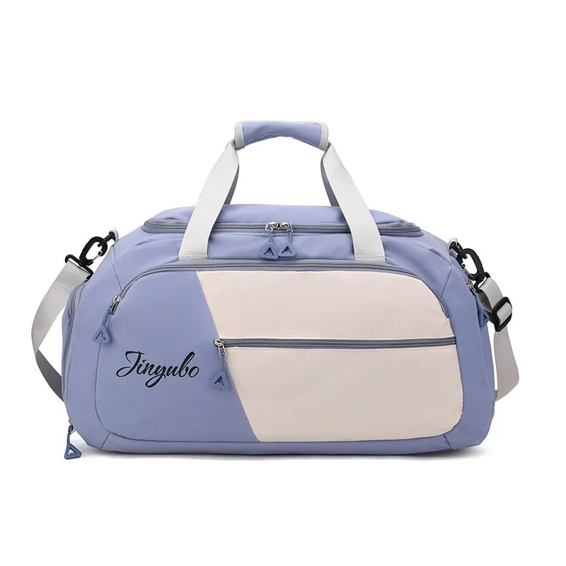 Contrast Nylon Travel Bag - travel-bag by Trendsi | Available at Handbags Specialist Headquarter