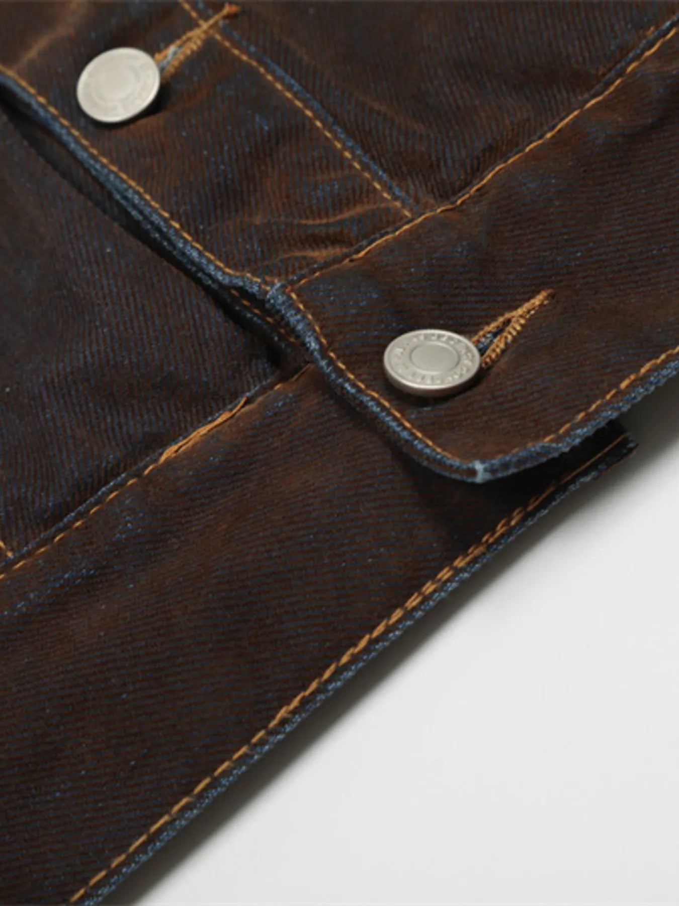 Men's Button Up Long Sleeve Denim Jacket - Men's jackets by Trendsi | Available at Handbags Specialist Headquarter