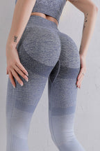 Gradient High Waist Sports Leggings - Leggings by Trendsi | Available at Handbags Specialist Headquarter