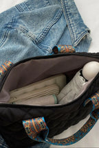 Bubble Textured Printed Strap Handbag - Tote Bag by Trendsi | Available at Handbags Specialist Headquarter