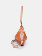 PU Leather Removable Strap Crossbody Bag - Crossbody Bag by Trendsi | Available at Handbags Specialist Headquarter