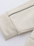 Men's Letter Graphic Track Jacket with Contrast Trim - Men's jackets by Trendsi | Available at Handbags Specialist Headquarter