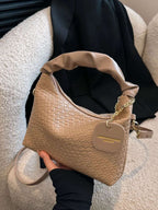 PU Leather Woven Crossbody Bag - Crossbody Bag by Trendsi | Available at Handbags Specialist Headquarter