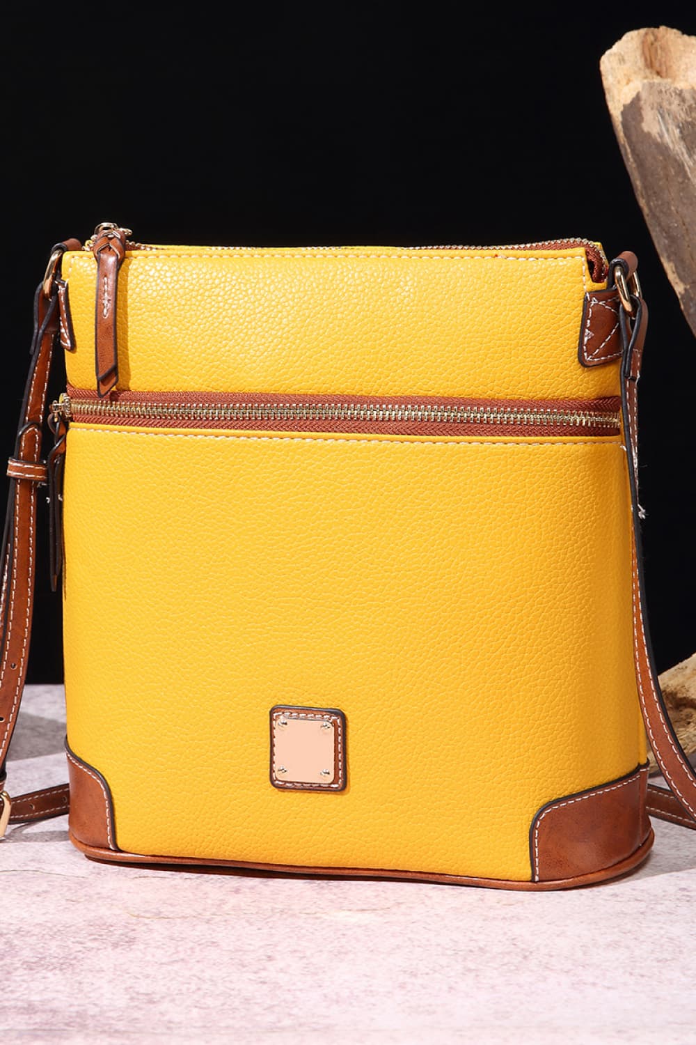 PU Leather Crossbody Bag - handbags by Trendsi | Available at Handbags Specialist Headquarter