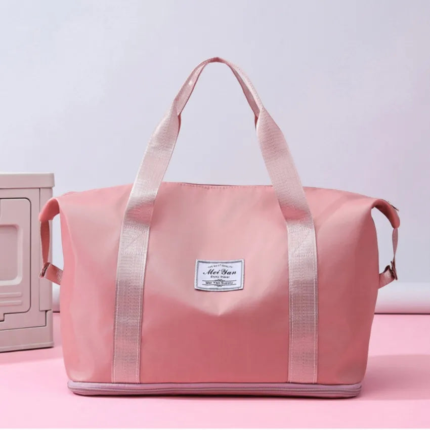 Oxford Cloth Oversize Travel Bag - travel-bag by Trendsi | Available at Handbags Specialist Headquarter
