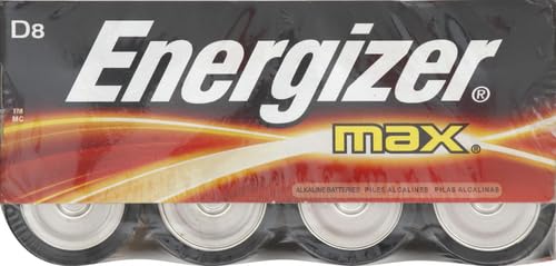 Energizer Premium D Alkaline Batteries 8-Pack - Electronics by Handbags Specialist Headquarter | Available at Handbags Specialist Headquarter
