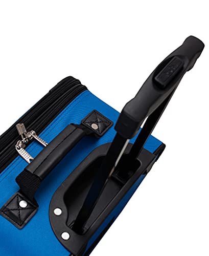 Rockland Expandable Dot Luggage Set - 2 Piece -  by Handbags Specialist Headquarter | Available at Handbags Specialist Headquarter