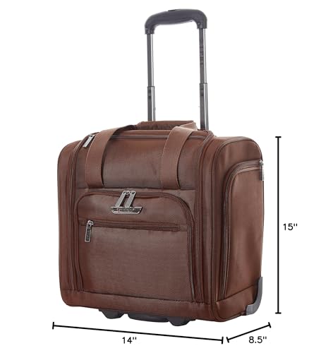 TPRC Smart Purple Underseat Carry-On with USB Port -  by Handbags Specialist Headquarter | Available at Handbags Specialist Headquarter