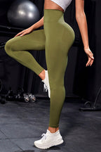 Wide Waistband Sports Leggings - Leggings by Trendsi | Available at Handbags Specialist Headquarter