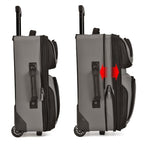 U.S. Traveler Rio Expandable Orange Carry-on -  by Handbags Specialist Headquarter | Available at Handbags Specialist Headquarter