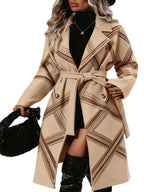 Opulent Elegance: Luxurious Long Coat - Luxury Long Coat by Trendsi | Available at Handbags Specialist Headquarter