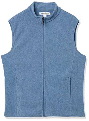 PolarZip Men's Fleece Vest – Big & Tall by Essentials