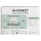 The Honest Company Hypoallergenic Multi-Use Baby Wipes for Sensitive Baby Skin, Pattern Play, 10 Count