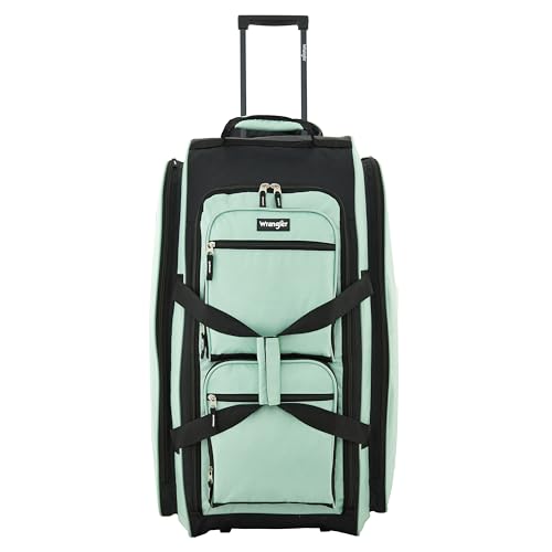 Wrangler Wesley Rolling Duffel Bag - Luggage Travel Bags by Handbags Specialist Headquarter | Available at Handbags Specialist Headquarter