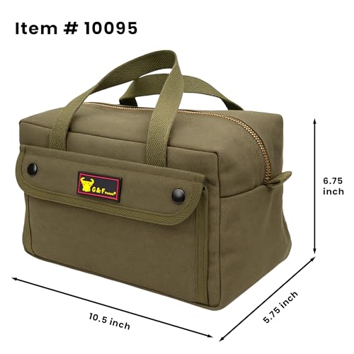 Waxed Canvas Military Duffle Bag, Olive Green