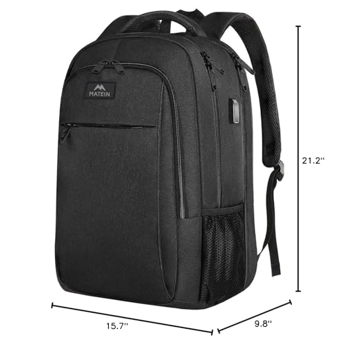 MATEIN SleekGuard Laptop Backpack with USB Port - Backpack Bags by Handbags Specialist Headquarter | Available at Handbags Specialist Headquarter