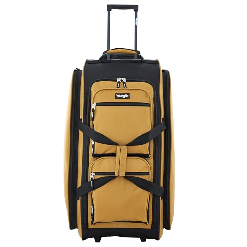 Wrangler Wesley Rolling Duffel Bag - Luggage Travel Bags by Handbags Specialist Headquarter | Available at Handbags Specialist Headquarter