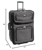 Travel Select Amsterdam 4-Pc Expandable Luggage Set -  by Handbags Specialist Headquarter | Available at Handbags Specialist Headquarter