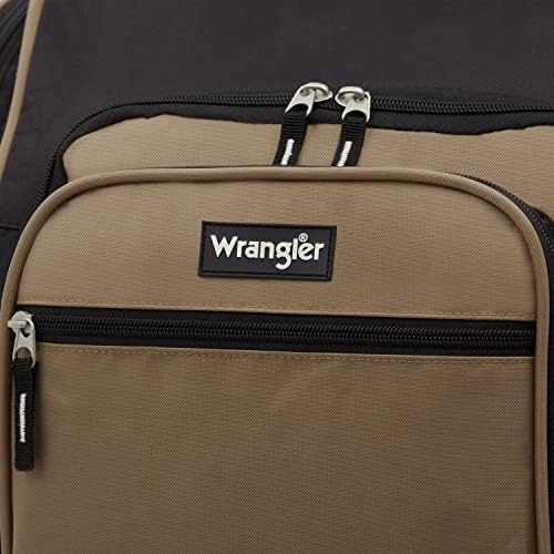 Wrangler Wesley Rolling Duffel Bag - Luggage Travel Bags by Handbags Specialist Headquarter | Available at Handbags Specialist Headquarter