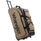 Wrangler Wesley Rolling Duffel Bag - Luggage Travel Bags by Handbags Specialist Headquarter | Available at Handbags Specialist Headquarter
