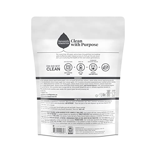 SeventhGen Citrus Sparkle Dishwasher Tabs Duo Pack -  by Handbags Specialist Headquarter | Available at Handbags Specialist Headquarter