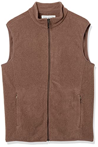 PolarZip Men's Fleece Vest – Big & Tall by Essentials