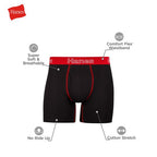 Hanes Men's Stretch Cotton Boxer Briefs, 6-Pack