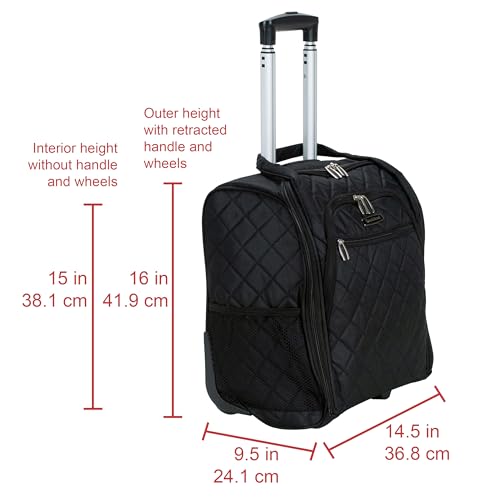 Melrose Underseater Carry-On Luggage -  by Handbags Specialist Headquarter | Available at Handbags Specialist Headquarter