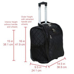 Melrose Underseater Carry-On Luggage -  by Handbags Specialist Headquarter | Available at Handbags Specialist Headquarter