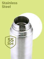 Milton Flip Lid Thermosteel 500ml - 24hr Hot & Cold - Water Bottles by Handbags Specialist Headquarter | Available at Handbags Specialist Headquarter