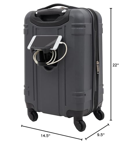 Wrangler Astro Hydro 20 Hardside Carry-On Luggage -  by Handbags Specialist Headquarter | Available at Handbags Specialist Headquarter