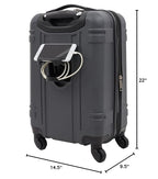 Wrangler Astro Hydro 20 Hardside Carry-On Luggage -  by Handbags Specialist Headquarter | Available at Handbags Specialist Headquarter