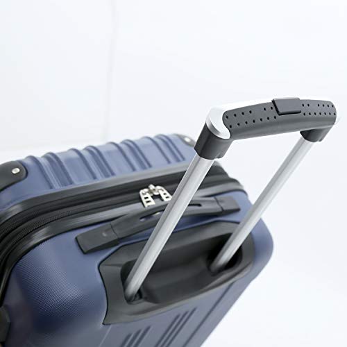 Rose Gold Hardside Luggage Set - 4-Piece Travel Kit -  by Handbags Specialist Headquarter | Available at Handbags Specialist Headquarter