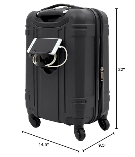 Wrangler Astro Hydro 20 Hardside Carry-On Luggage -  by Handbags Specialist Headquarter | Available at Handbags Specialist Headquarter