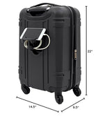 Wrangler Astro Hydro 20 Hardside Carry-On Luggage -  by Handbags Specialist Headquarter | Available at Handbags Specialist Headquarter