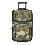 U.S. Traveler Rio Expandable Orange Carry-on -  by Handbags Specialist Headquarter | Available at Handbags Specialist Headquarter